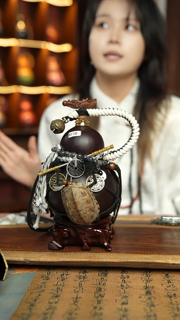 110号精品大漆酒葫芦防腐防渗装水茶酒