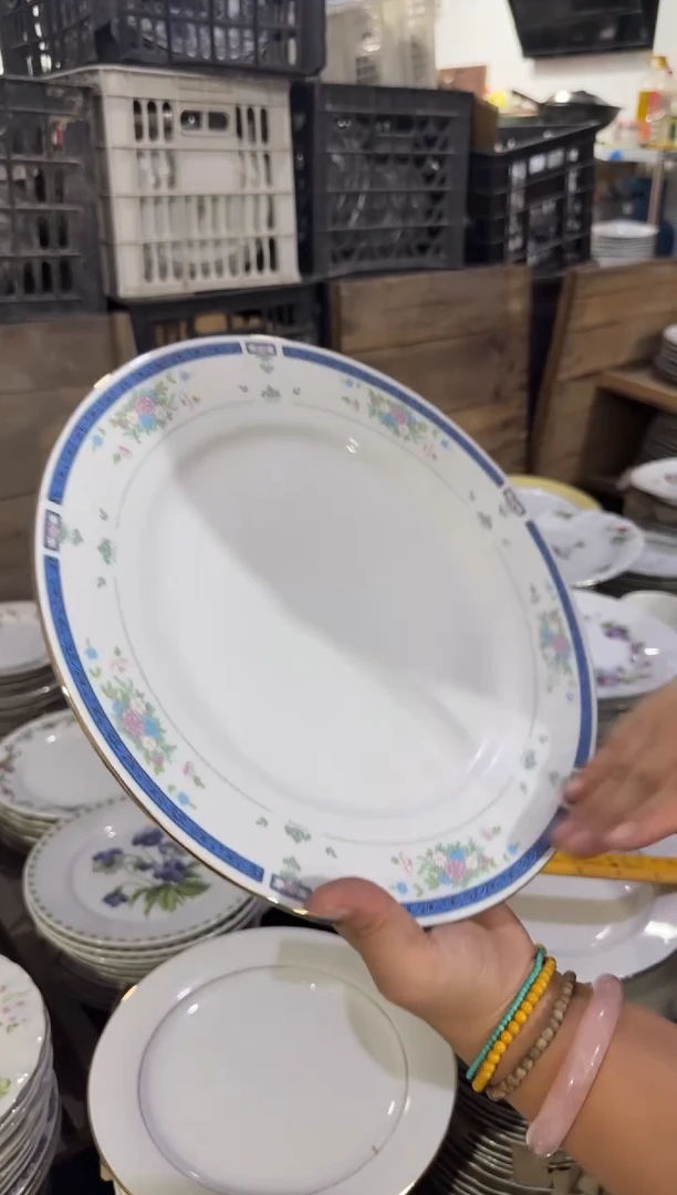 摆件萍盘26.5厘米有瑕请慎拍
