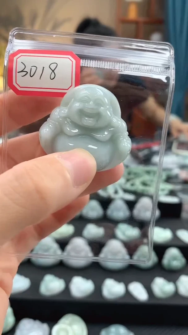 颈饰未镶嵌翡翠佛公3018