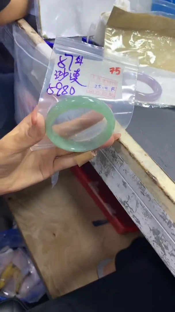 未镶嵌定制翡翠沙**豹75毛货需精细抛光定制+多样性发1+5980
