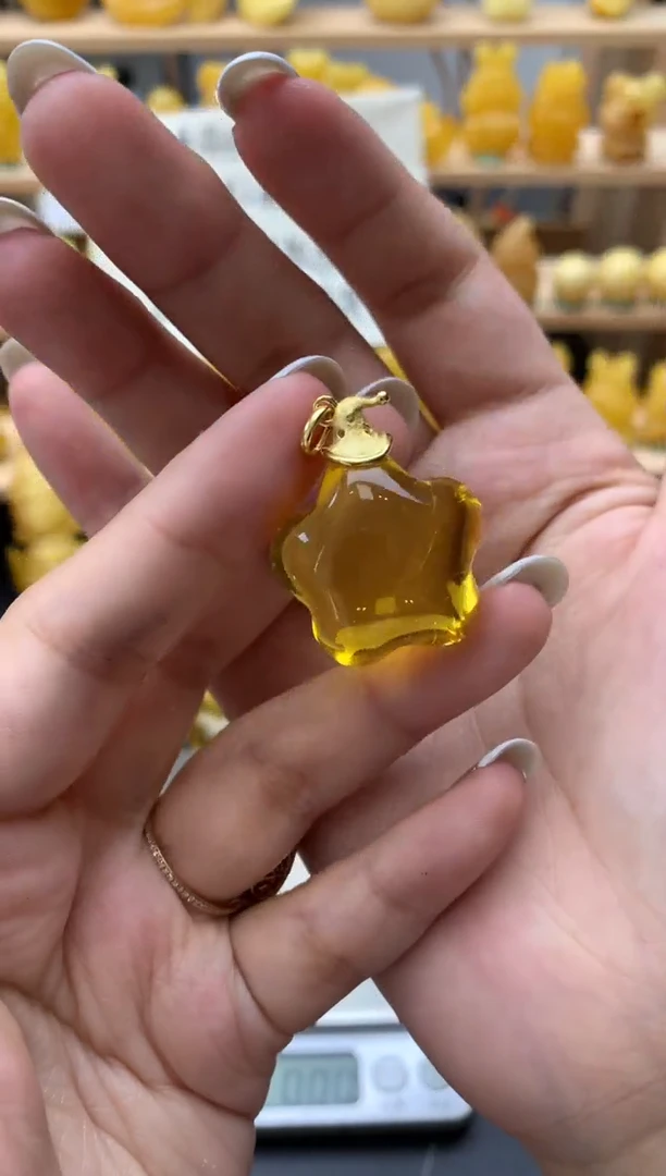 琥珀未镶嵌珠宝奇石152琥珀蜜蜡微瑕