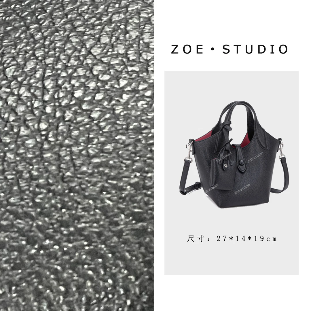 【佐伊甄选】QYX-81498-黑色轻奢时尚气质小众肩包轻奢斜挎包