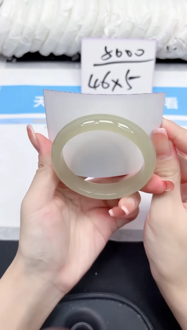 未镶嵌手镯石英质玉46-58