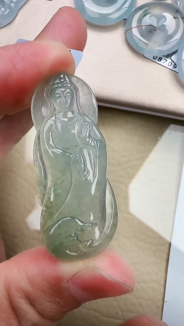 翡翠未镶嵌颈饰缅甸翡翠a货