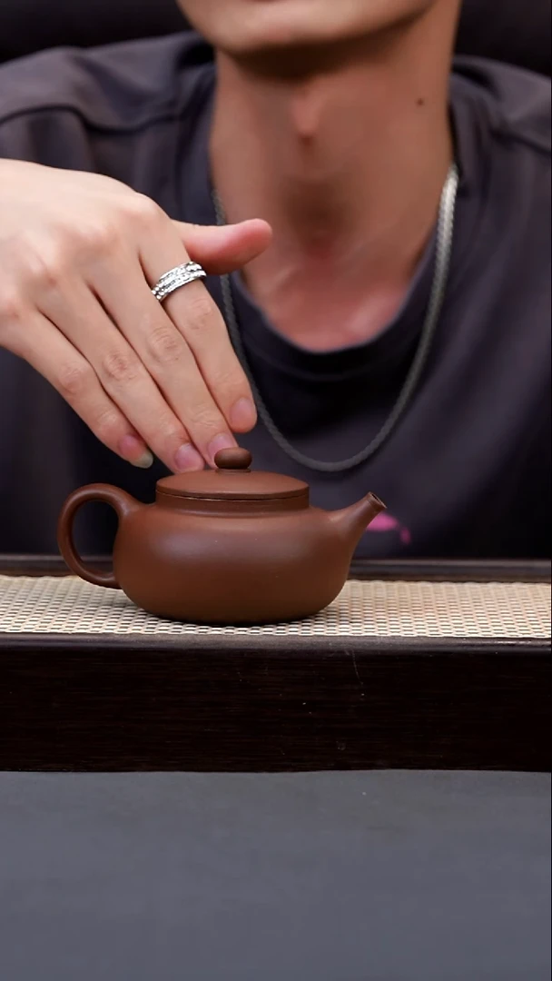 茶壶紫砂紫泥平安