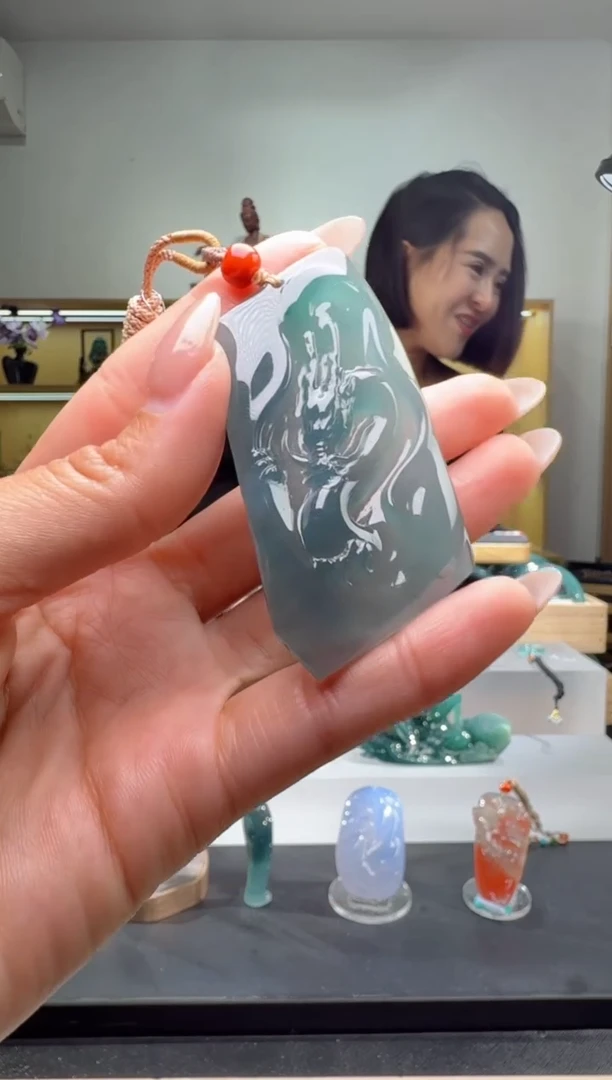 吊坠(不含链)未镶嵌翡翠吊坠