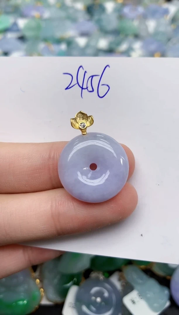 颈饰未镶嵌翡翠天然缅甸A货翡翠百元以上9元证书费自理