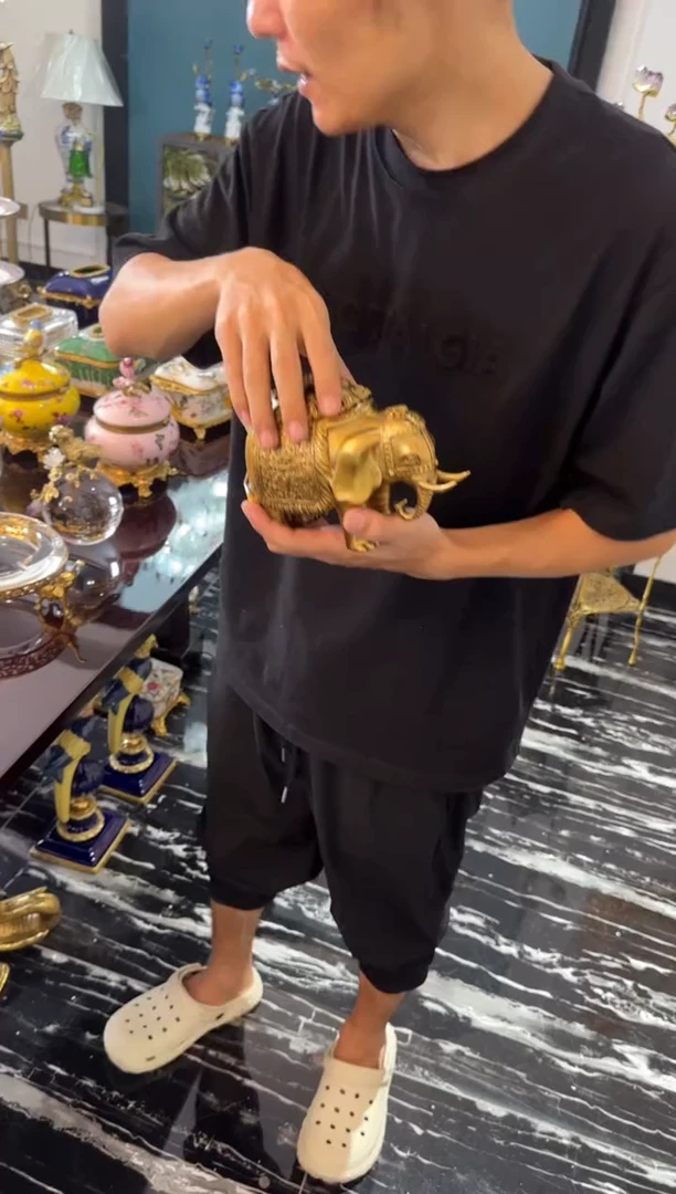 黄铜黛姿家居装饰品摆件