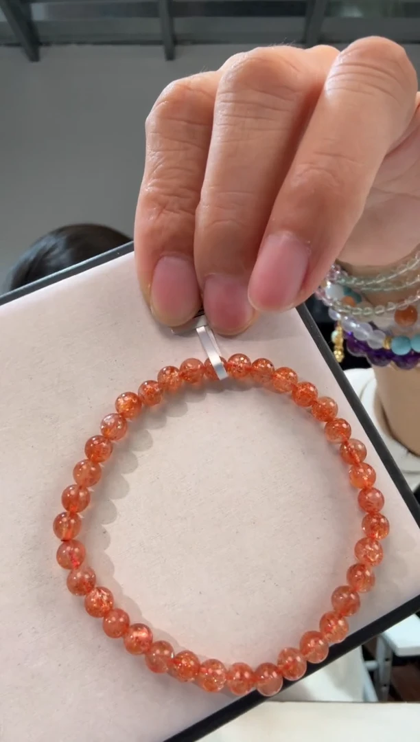 未镶嵌手链日光石优0189 约5mm