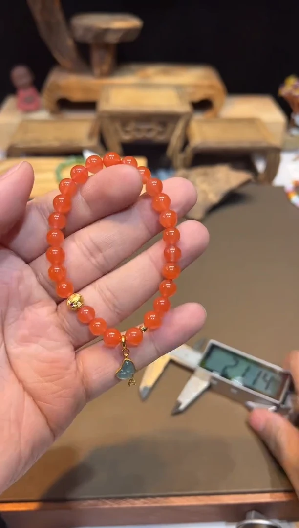 未镶嵌手链玛瑙/玉髓手饰@@0662