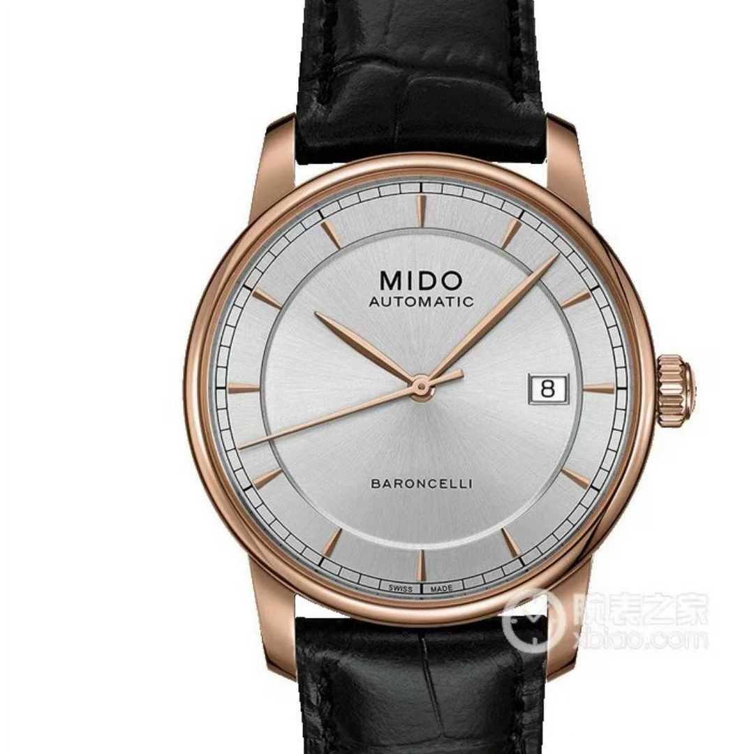 99新 Mido/美度 梵象批发/美度腕表/贝伦赛丽/机械/38mm/7100