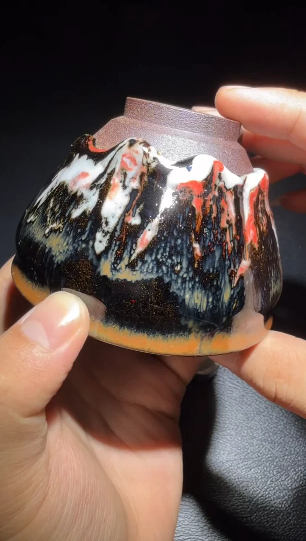 茶盏张木芳雪山飞虹31