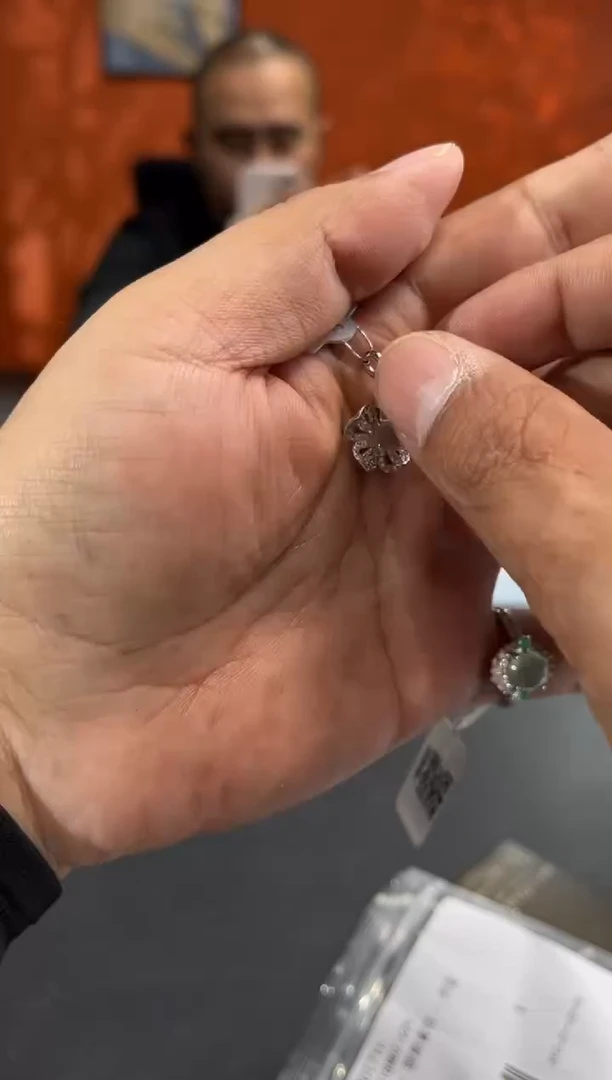 银S925镶嵌挂件翡翠慢*吞000171R