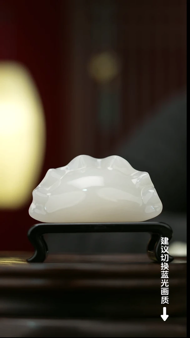 玉【吉祥水饺】天然玉石手把件