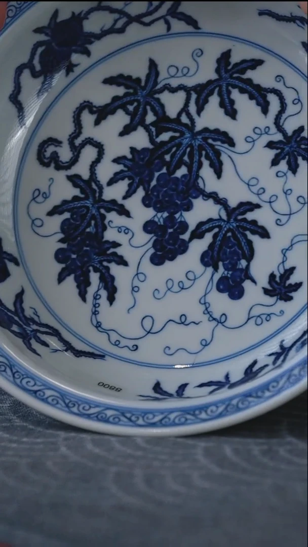 快雪时晴葡萄壶承