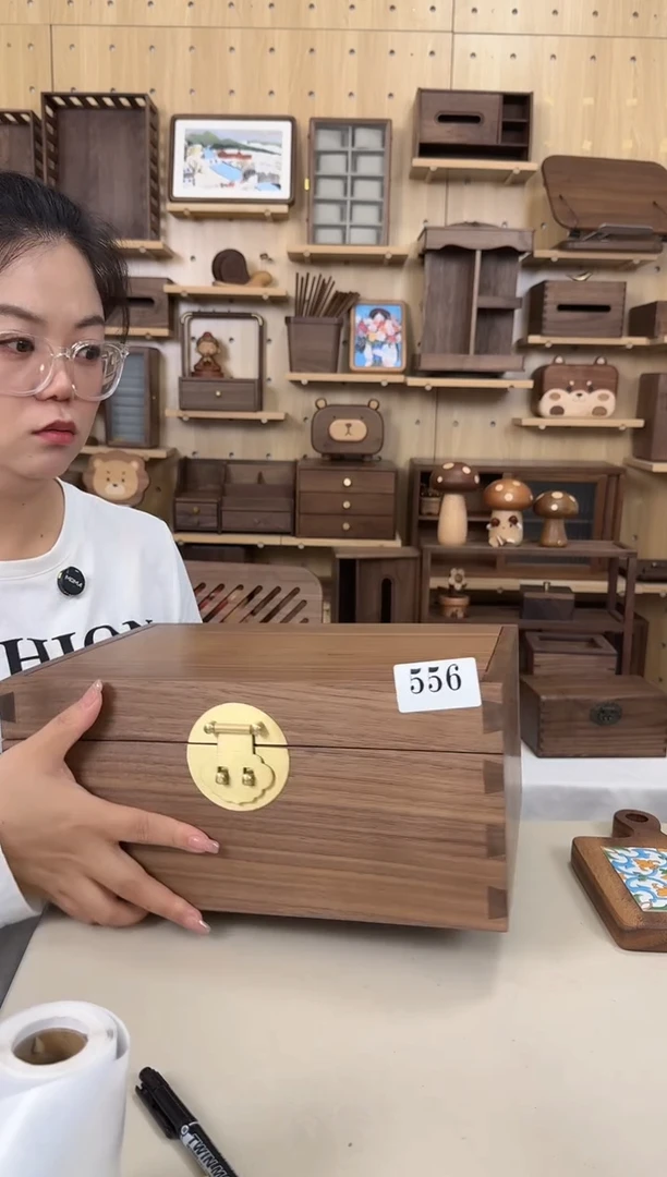 木556号特价北美黑胡桃大锁箱