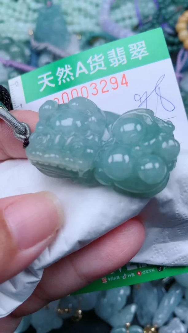 翡翠未镶嵌颈饰.0003294