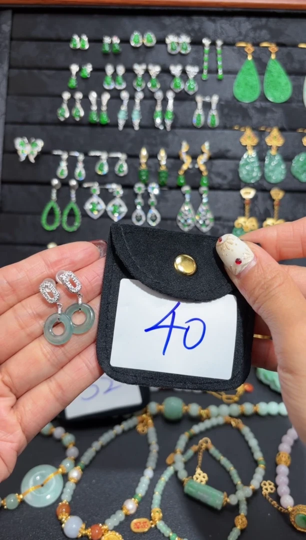 【闪购商品】翡翠颈饰银S925镶嵌蛋面/支持复检/一件