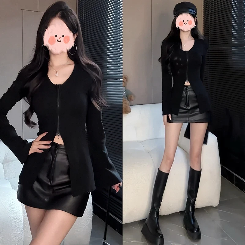 2026早秋爆款洋气秋款品质裙子穿搭潮牌时尚衣服高级感炸街套装女