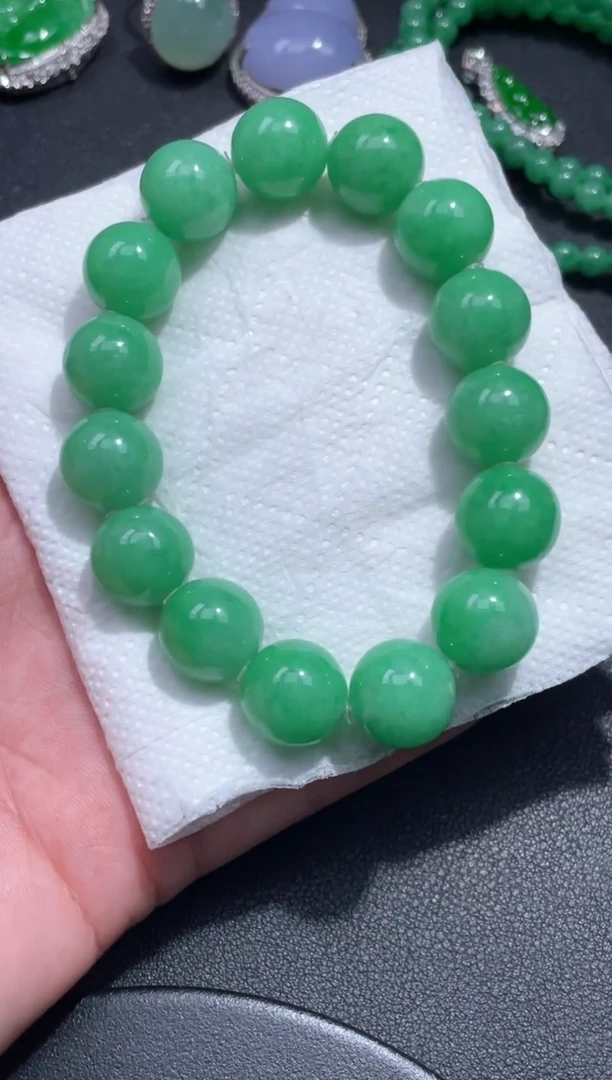 未镶嵌手链翡翠6