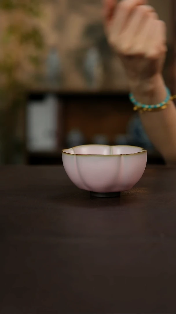 杯景德镇陶瓷杯碗柴烧多人