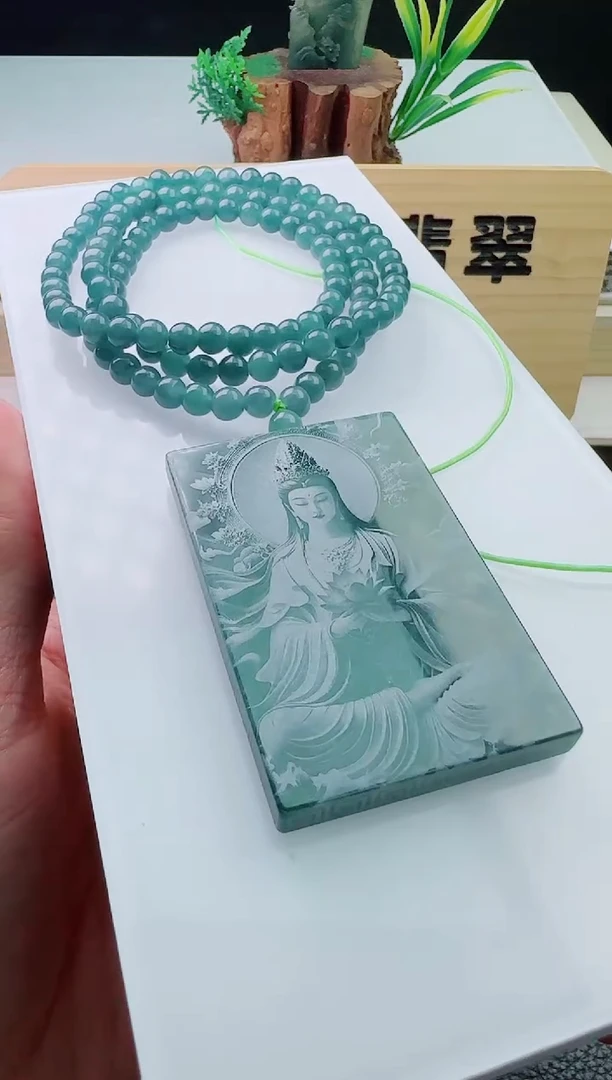 颈饰未镶嵌翡翠多样性随机发其一