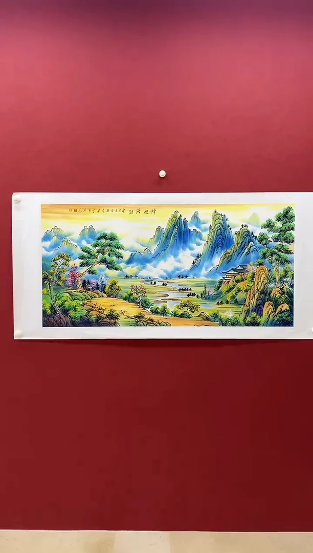 国画孙来通/精品国画/8平尺