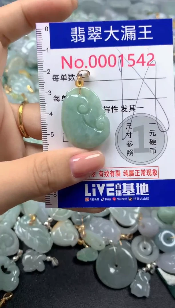 颈饰未镶嵌翡翠1542