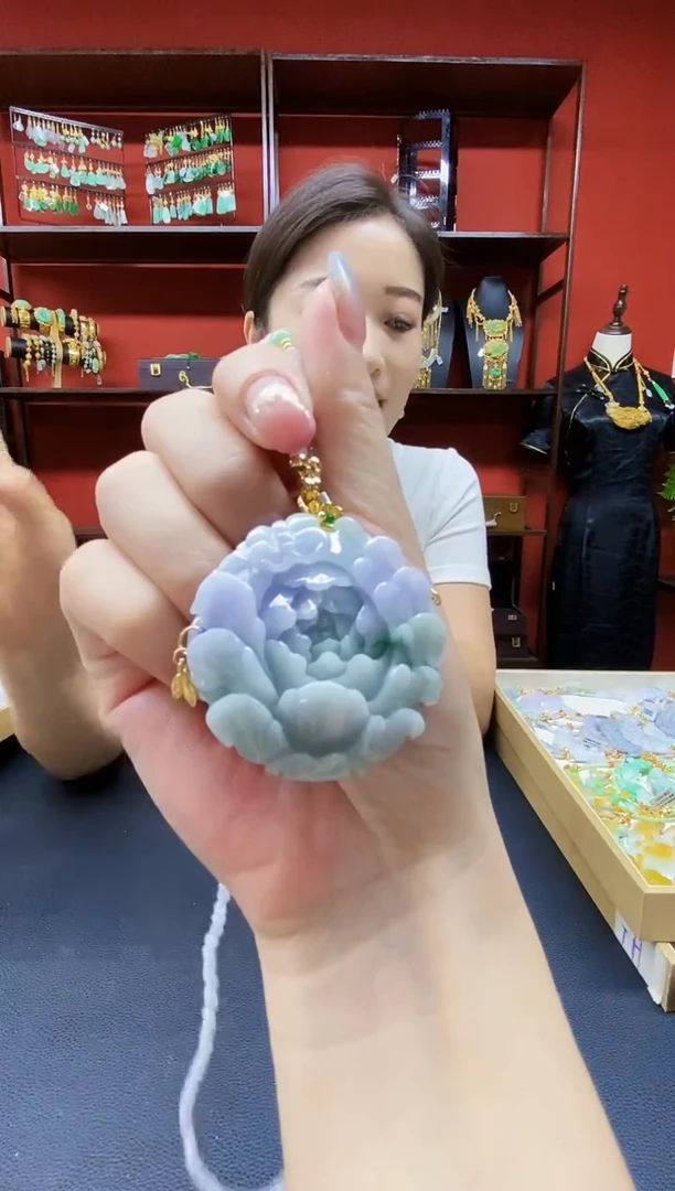 颈饰未镶嵌翡翠翡翠吊坠