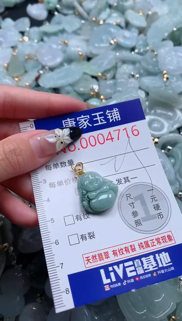 颈饰未镶嵌翡翠4716