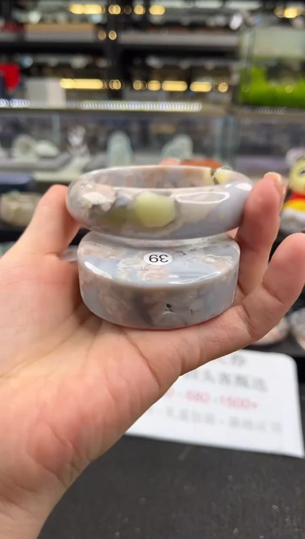 未镶嵌手镯石英质玉60圈口 （赠品镯心）34327537