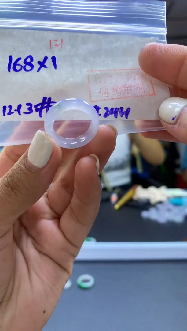 未镶嵌定制翡翠戒圈#168元-毛货需精细抛光