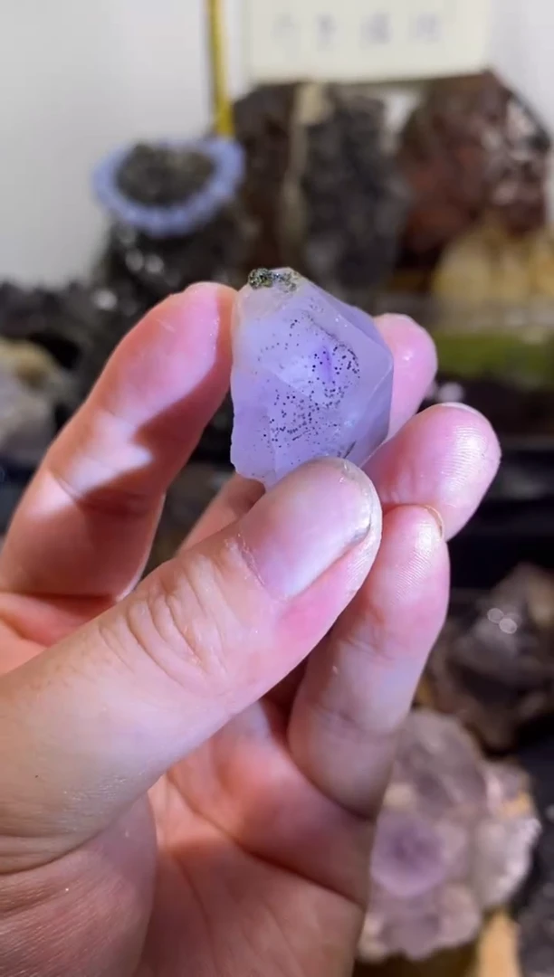 未镶嵌珠宝半成品水晶59号四川花园超七水晶