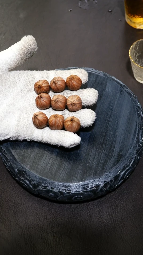 手串/手链橄榄核黄*当2.1*2.5原桩四花铁核5年老料