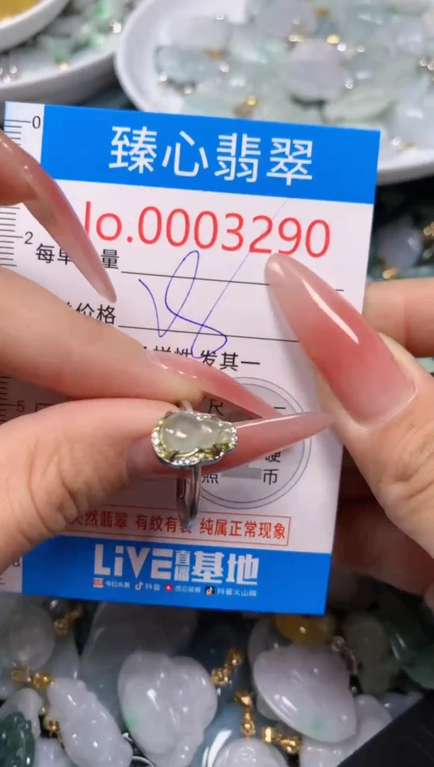 【闪购商品】翡翠颈饰未镶嵌含绳0003290