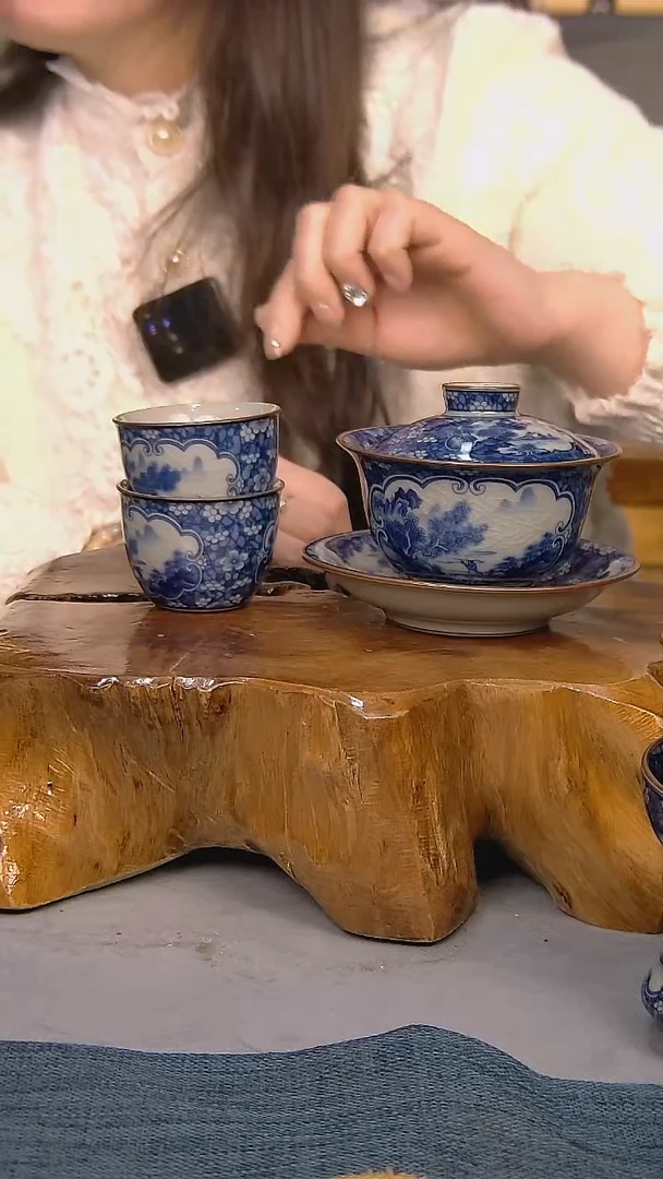 【闪购商品】简装家用款3件套 陶瓷家用茶具系列