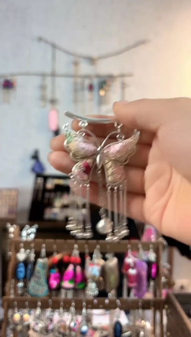 织绣?****?民族风非遗老绣饰品060