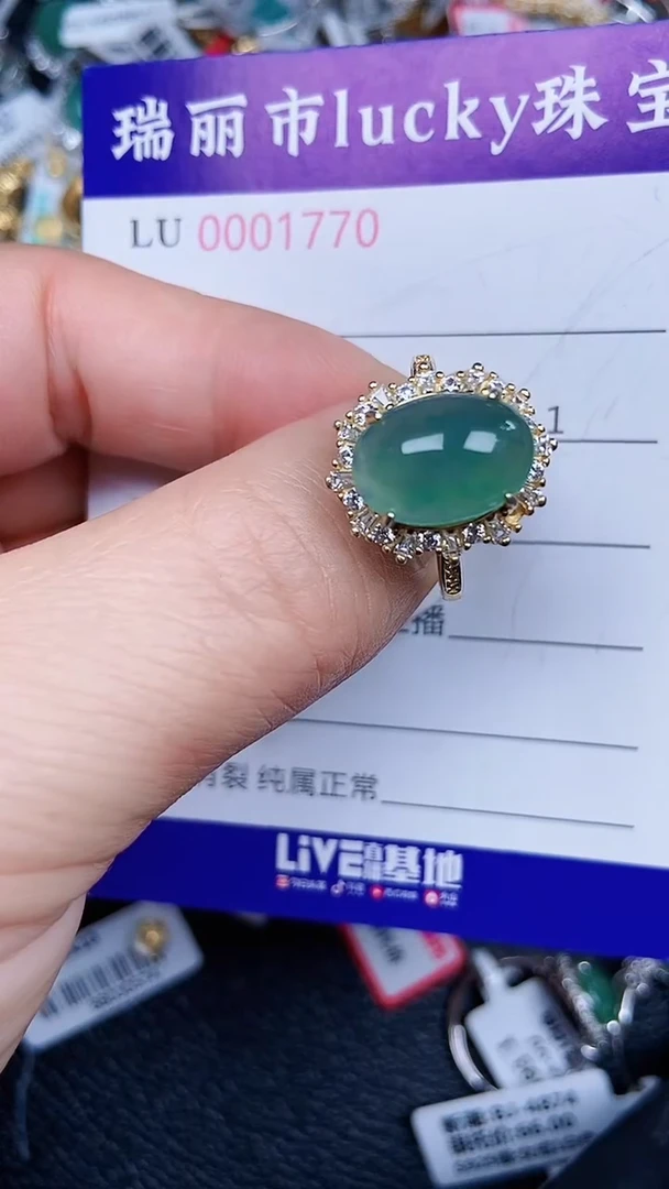 颈饰银S925镶嵌翡翠1770