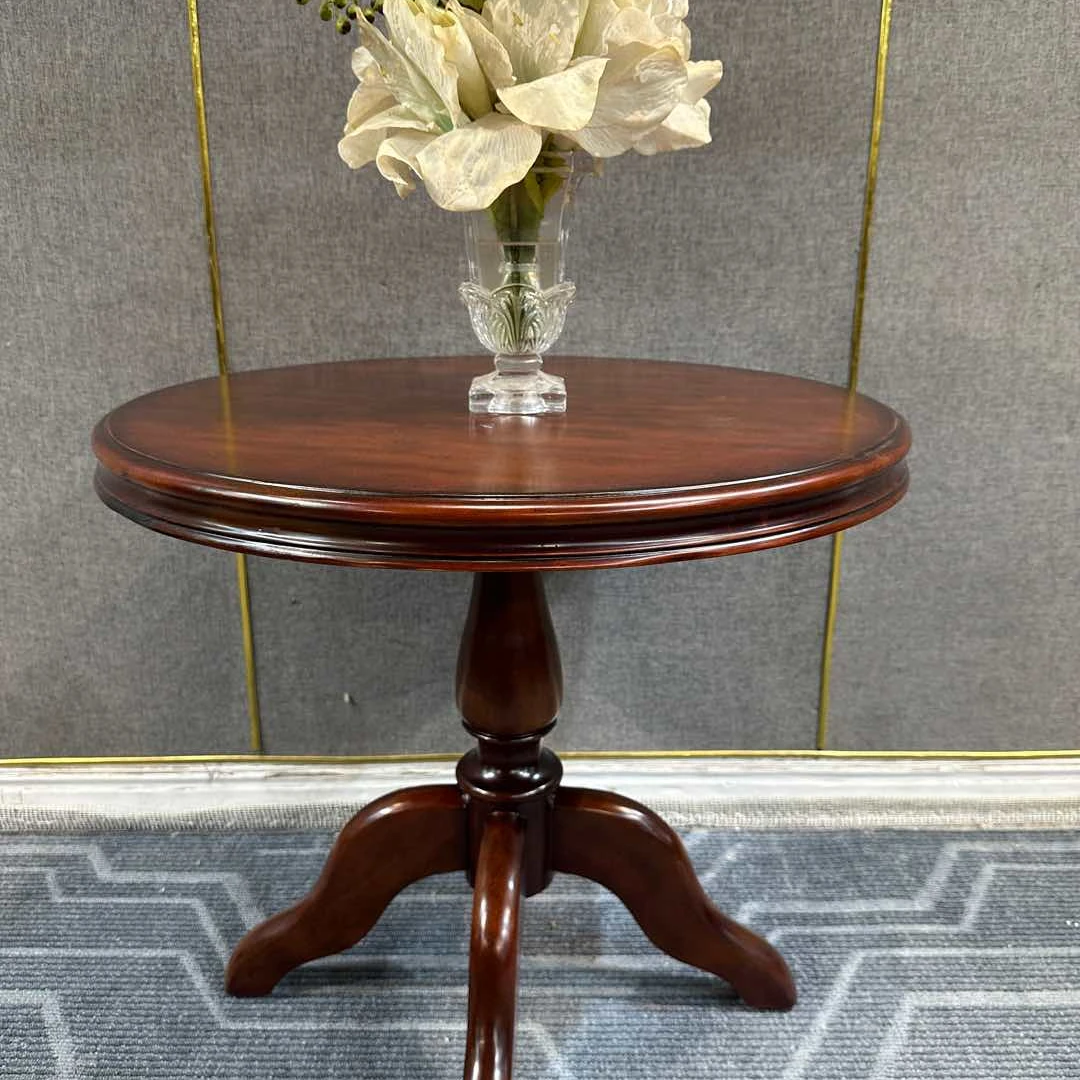 YJ263圆几 600*600*570美式轻奢客厅咖啡桌