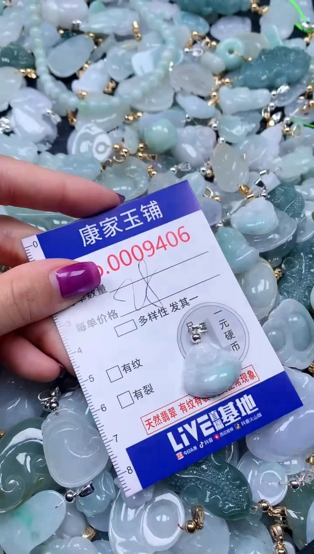 颈饰未镶嵌翡翠9406