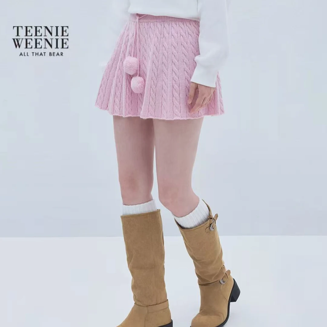 Teenie Weenie多巴胺韩系慵懒风时尚套装秋冬时尚女士YTWK254VL1B