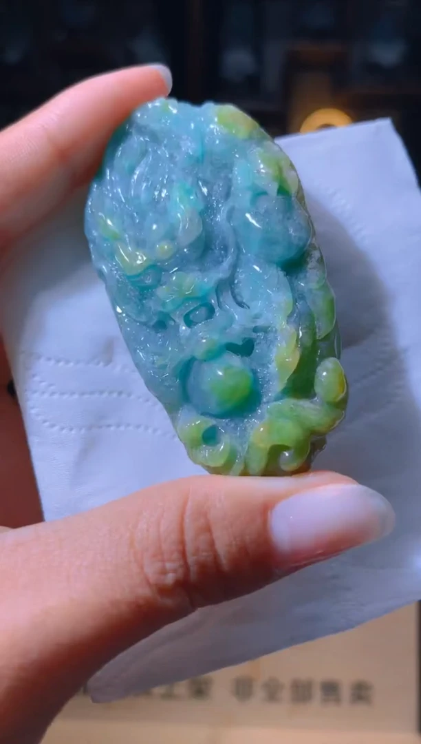 【闪购商品】定制翡翠未镶嵌L-@@WXJ21874