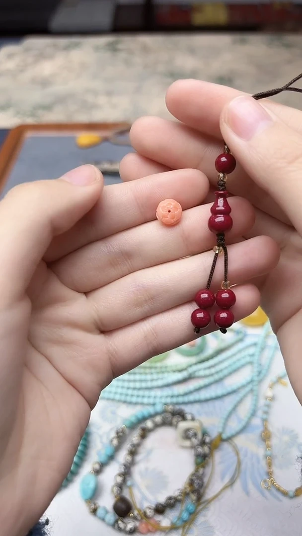 天然辰砂朱砂挂件XSQ