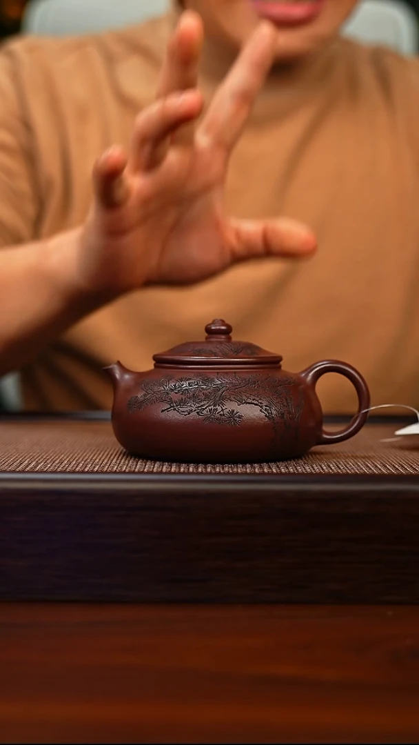茶壶紫砂原矿紫砂手工茶壶