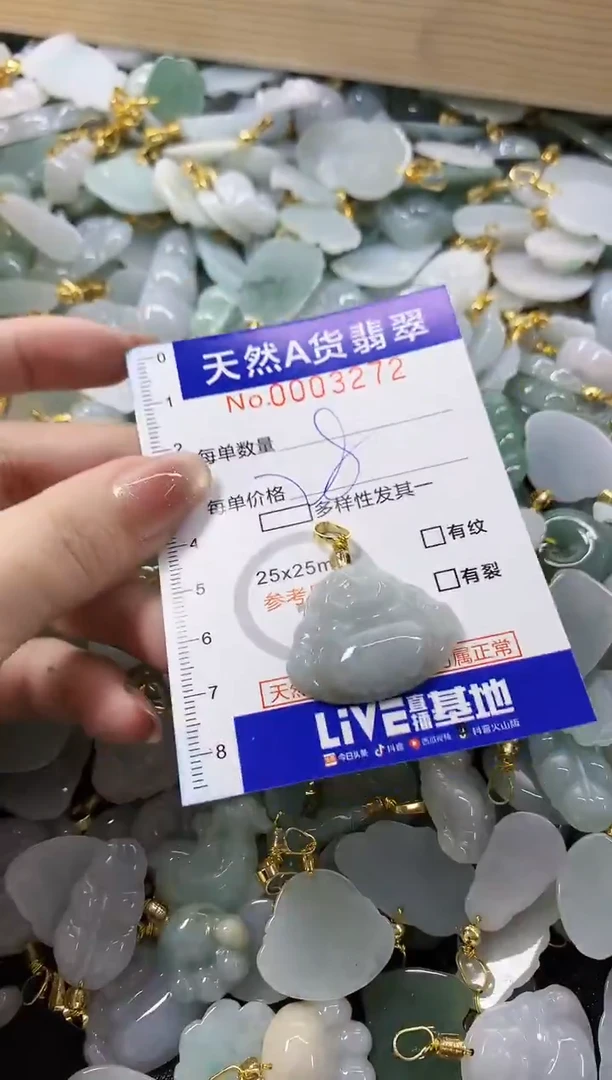 颈饰未镶嵌翡翠天然A货翡翠