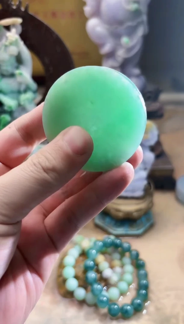 未镶嵌挂件翡翠A货张麦9502