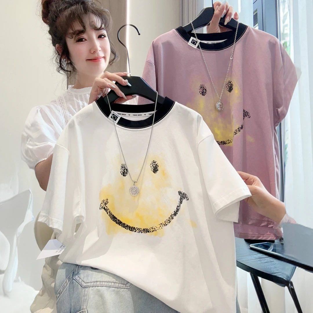 儿童装男童夏装短袖T恤2025新款夏季中大童夏款休闲宽松男孩上衣t