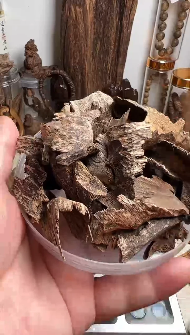 沉香沉香碎屑芽庄沉香壳子29克