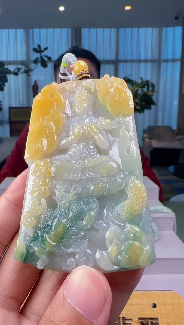 颈饰未镶嵌翡翠AR@@960Q7J04872