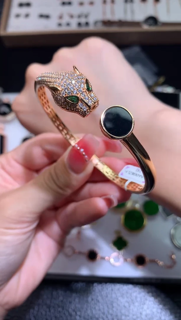 翡翠手镯银S925镶嵌48小时鉴赏期